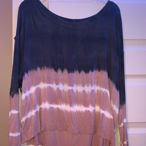 long sleeve tie dye shirt!